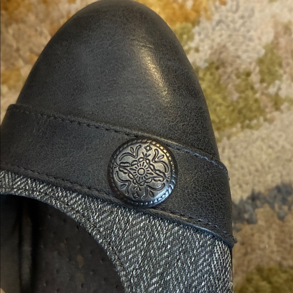 Life Stride Black and Gray Women's Heels - sz 10 - Picture 6 of 7